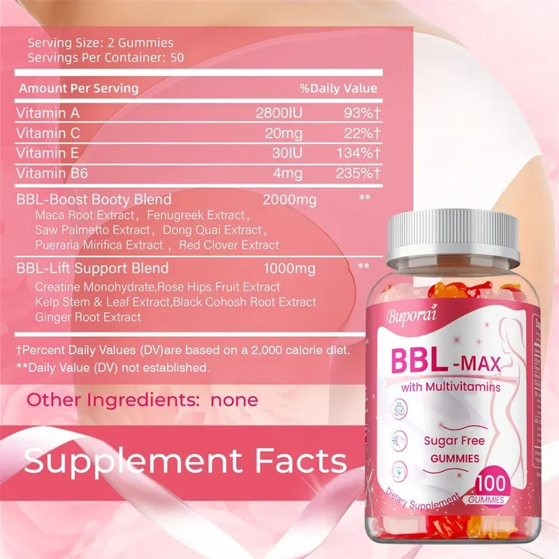 BBL-MAX Gummies with Multivitamins