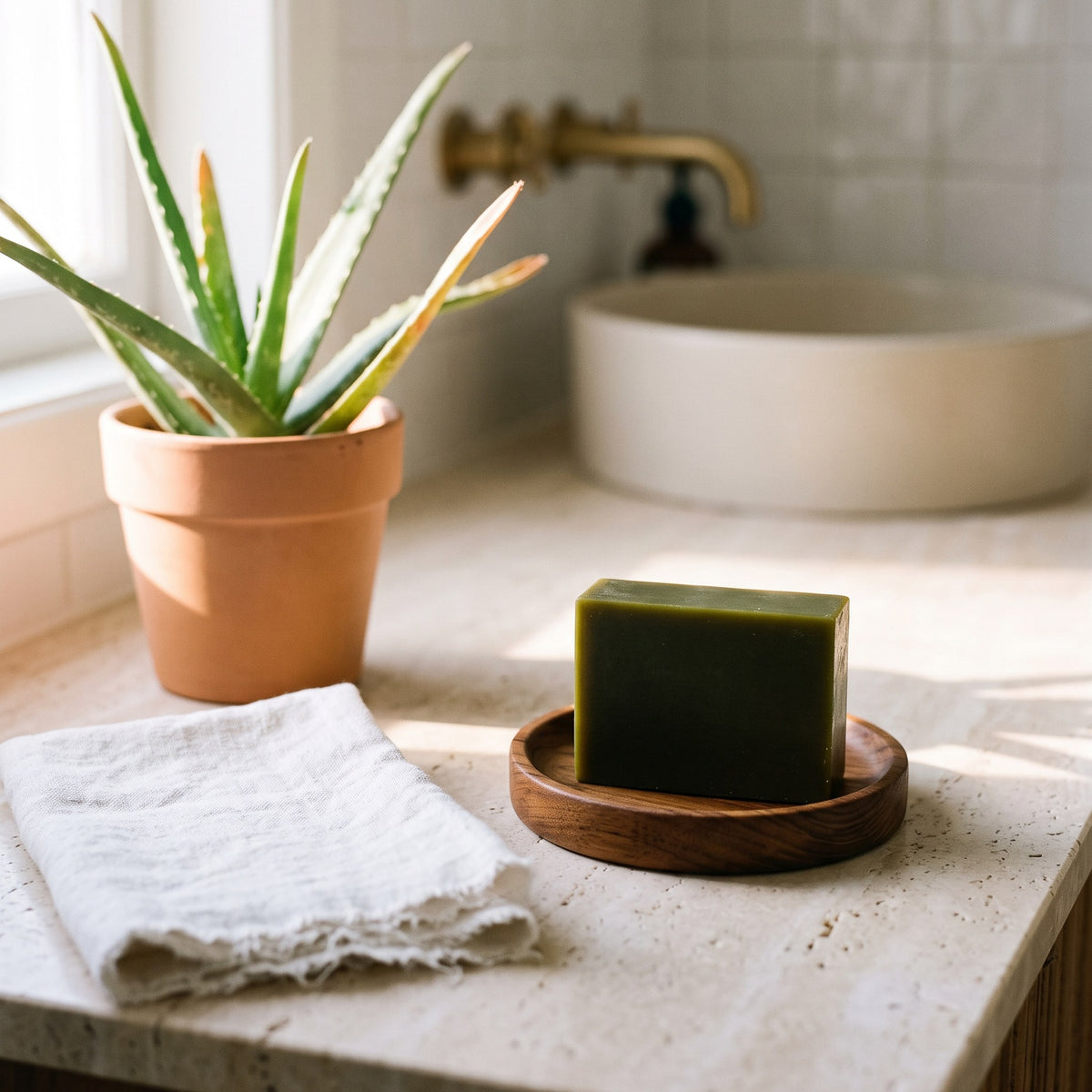 Aloe Brightening Soap Bar