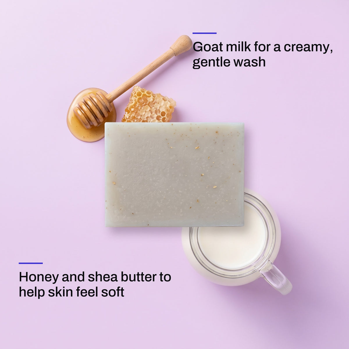 Goat Milk & Honey Soap Bar