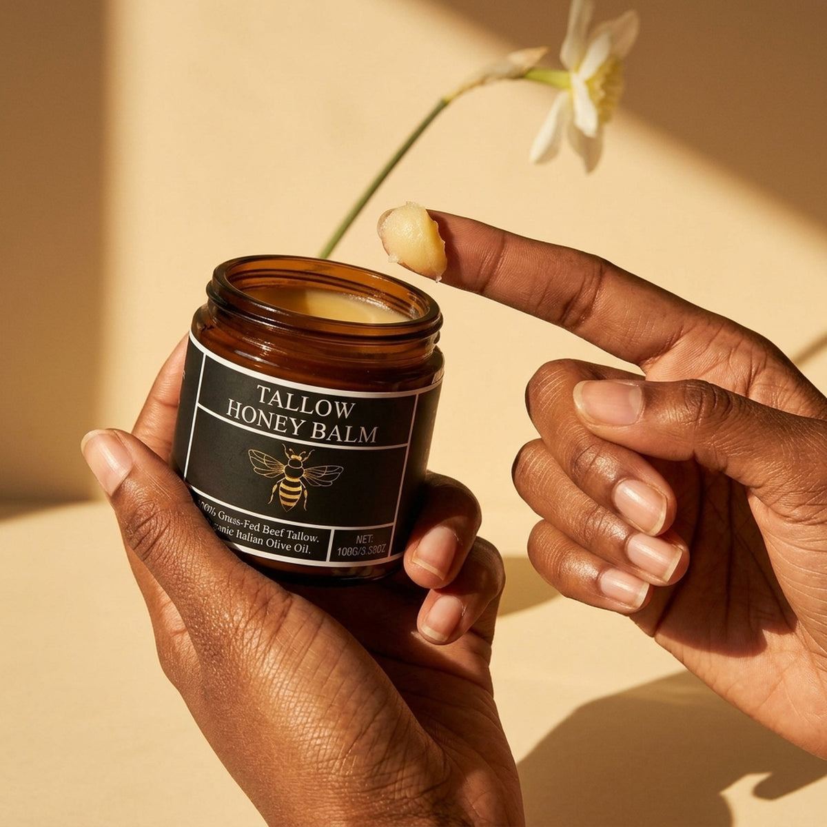Grass Fed Tallow & Honey Balm