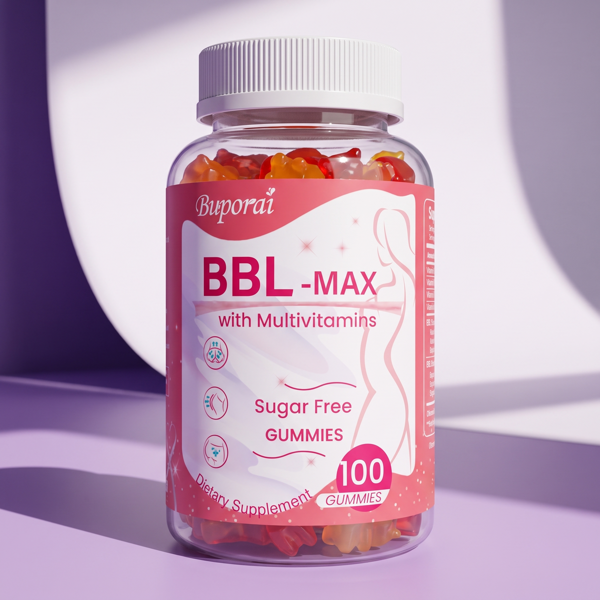BBL-MAX Gummies with Multivitamins