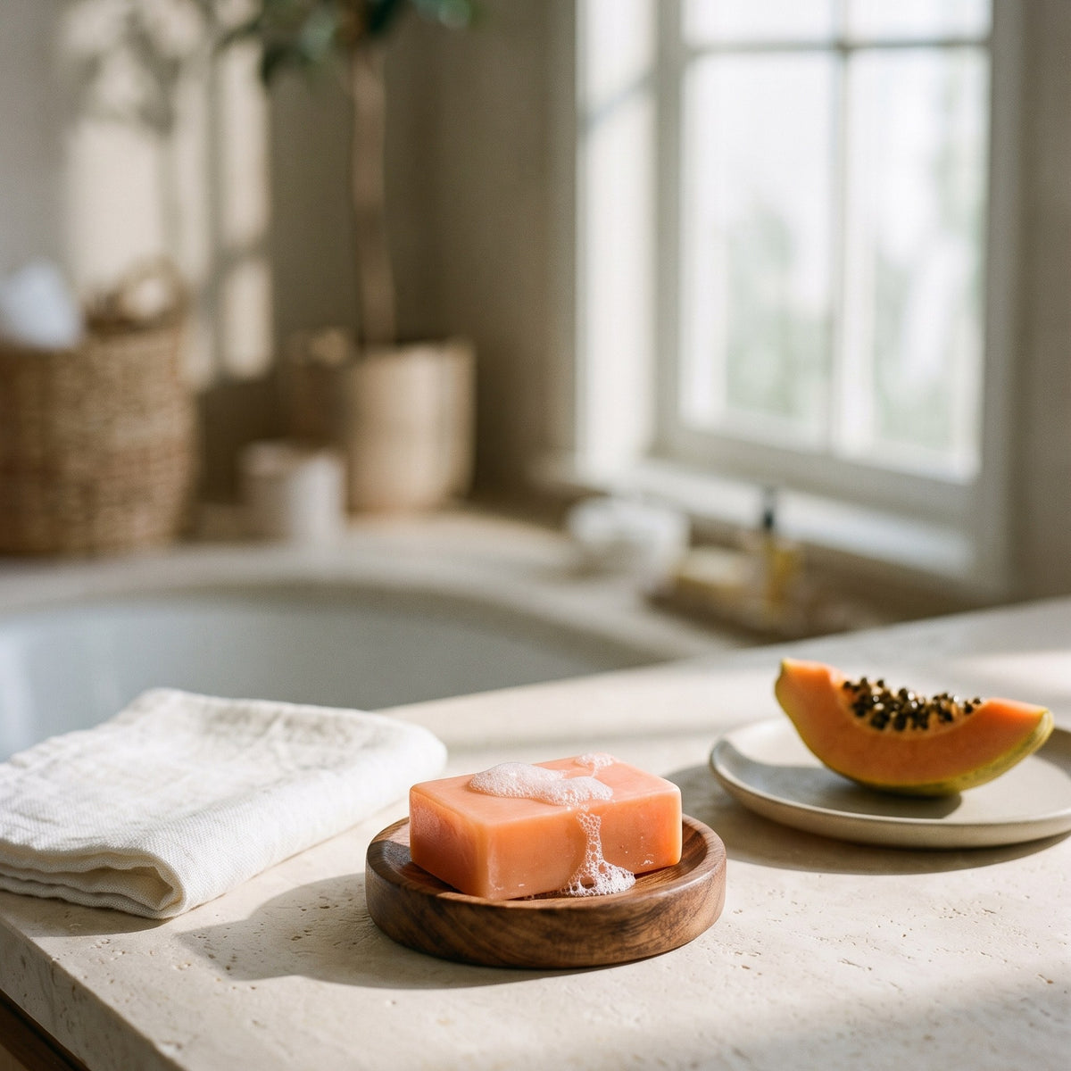 Papaya Brightening Soap Bar