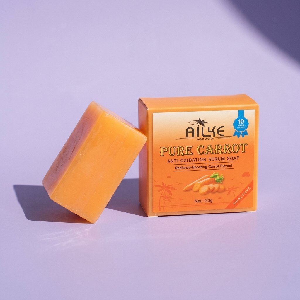 Carrot & Vitamin C Brightening Soap Bar